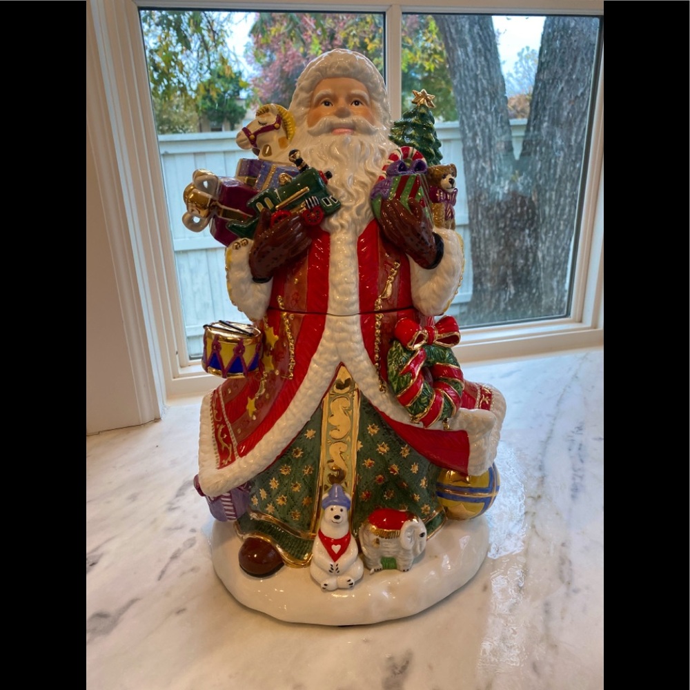 Christopher Radko Kris Kringle Cookie Jar
